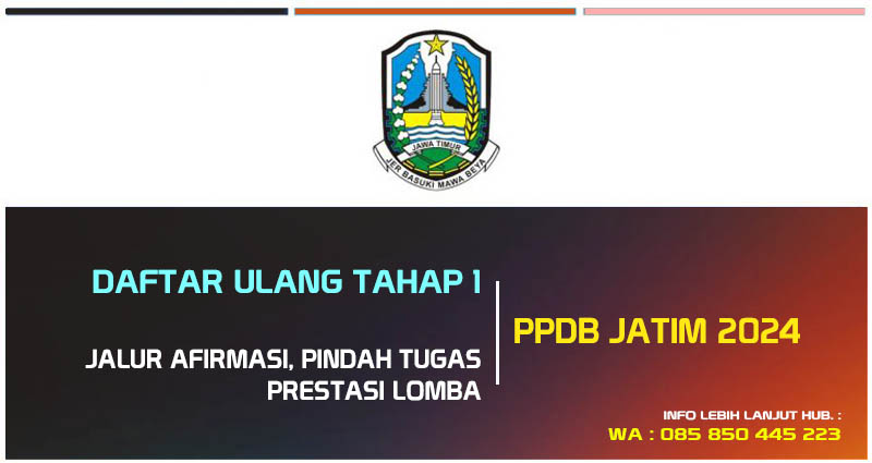 daftar ulang tahap 1