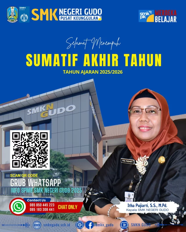 Selamat Menempuh Penilaian Sumatif Akhir Tahun
Tahun Ajaran 2025/2026